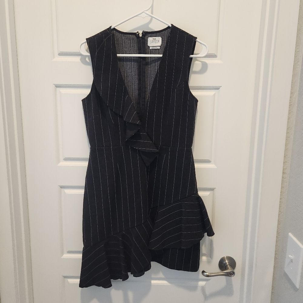 SAYLOR Bettie Charcoal Dress Size Medium